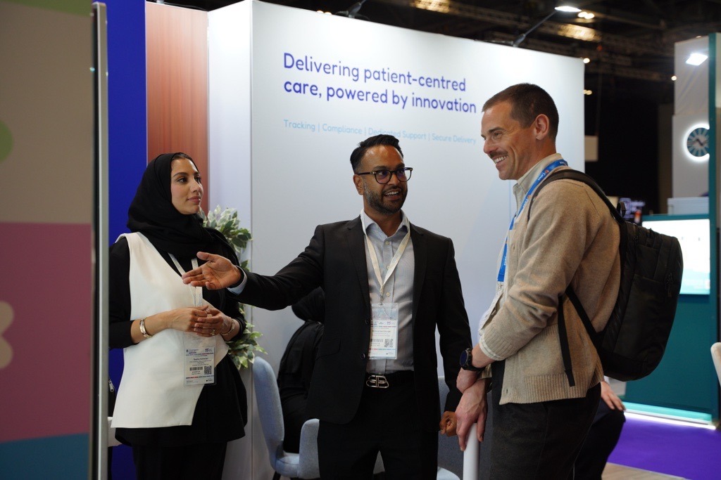 The PHP team on stand F35 at CPC London 2026